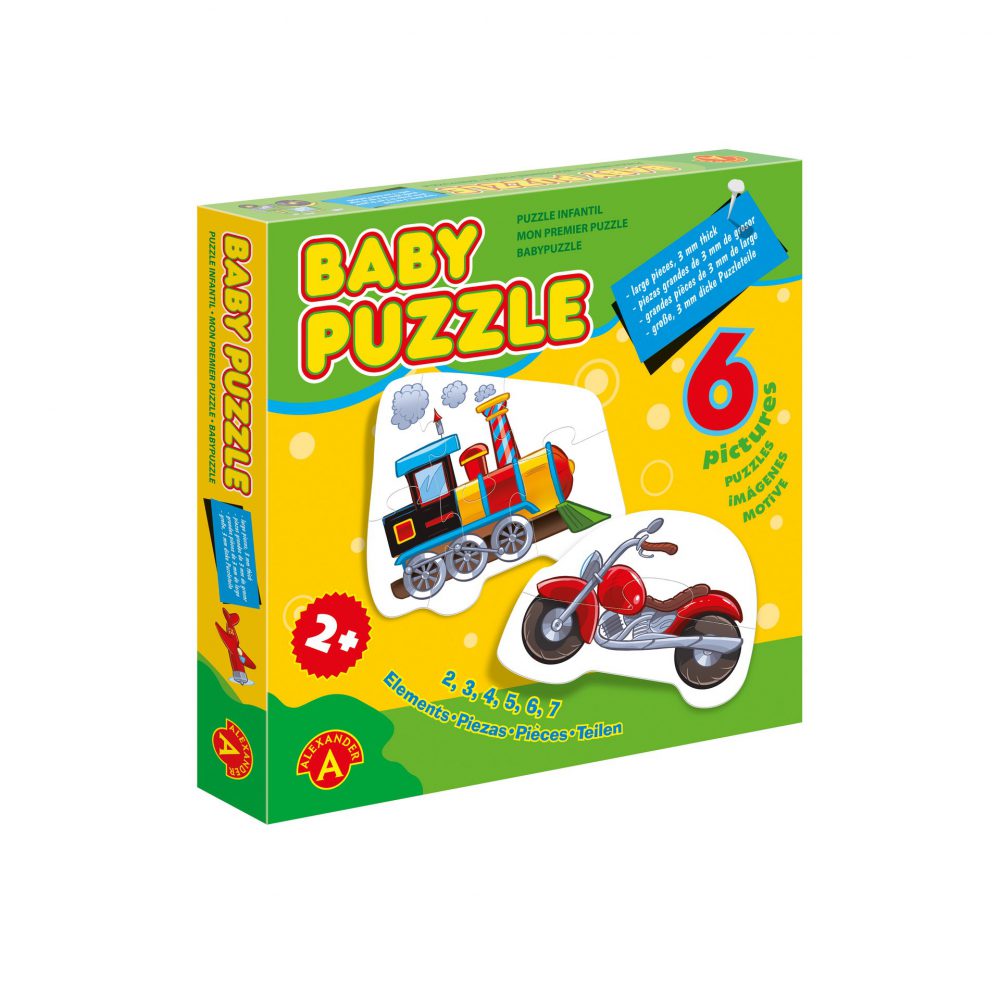 BABY PUZZLE - MOTO WORLD - Alexander - one of the largest toys producers in  Poland