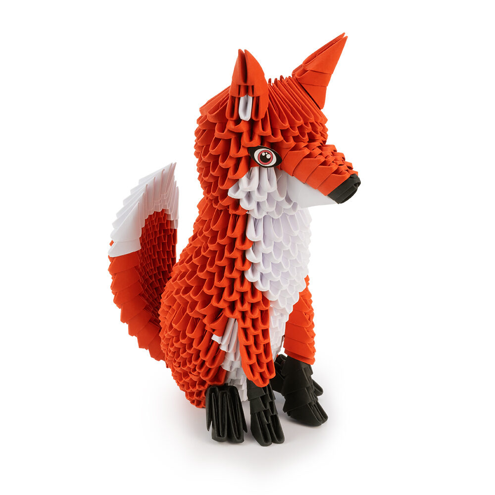 gastos generales lila Ajuste ORIGAMI 3D - Fox - Alexander - one of the largest toys producers in Poland
