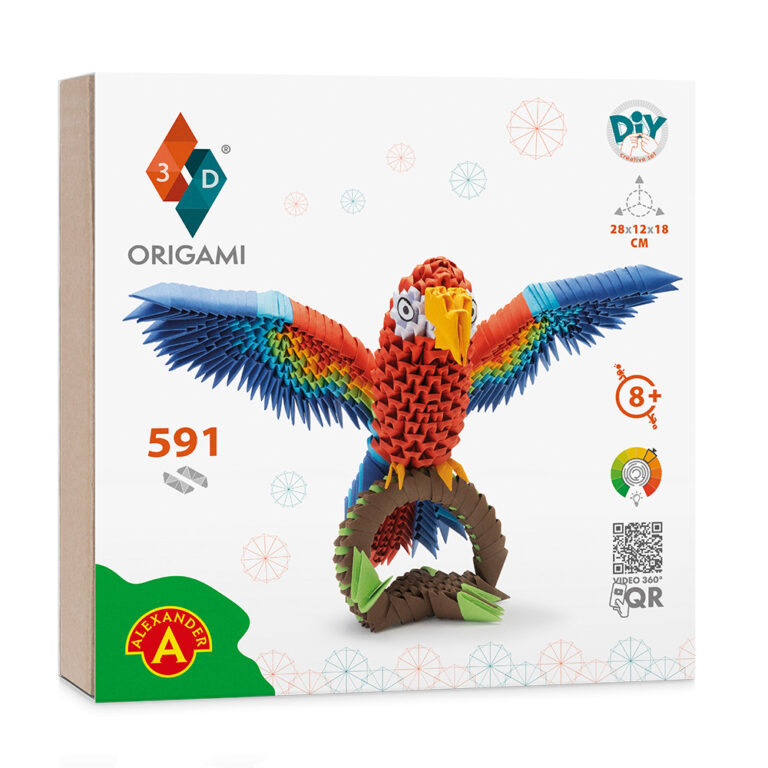 2846_Origami3D_PAPUGA_Parrot_1000x1000px